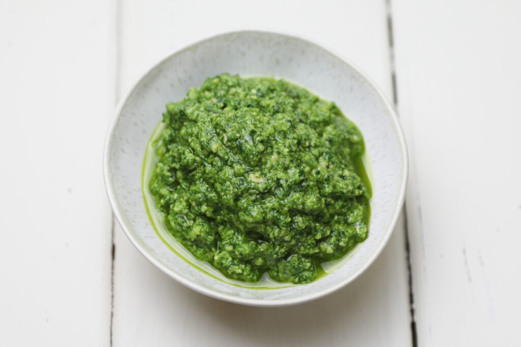 Schnelles Rucola-Pesto - Die Kleckerei